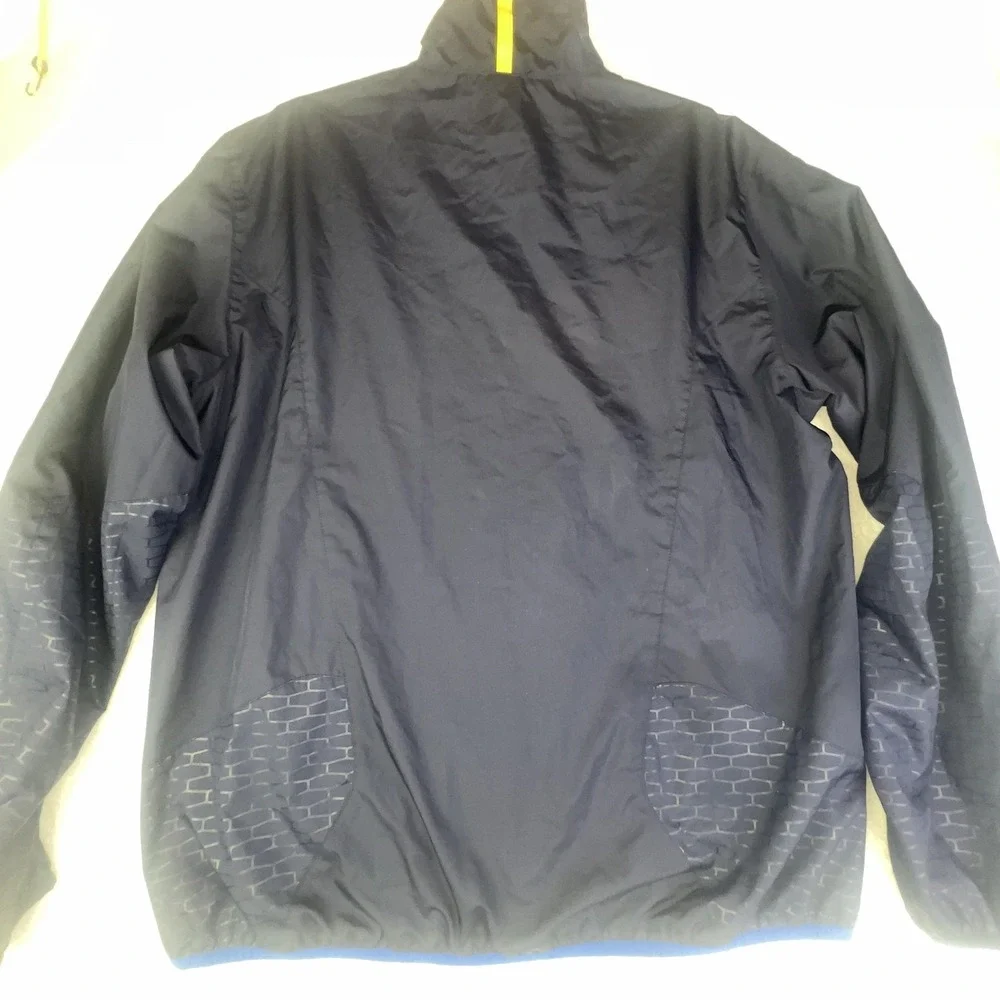 Polo Ralph‎ Lauren Sport Jacket Mens L Blue Windbreaker Full Zip Lightweight